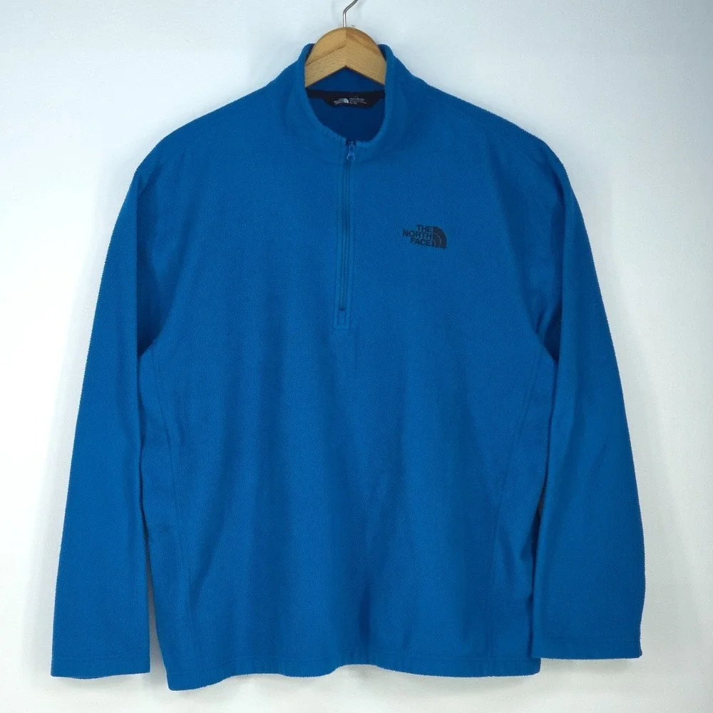 The North Face Fleece Quarter Zip Pullover Men's XL Outdoor Gorpcore‎ Preppy TNF